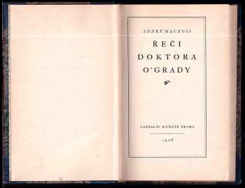 André Maurois: Řeči doktora O'Grady