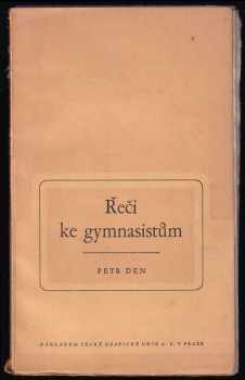 Řeči ke gymnasistům