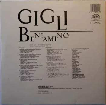 Beniamino Gigli: Recital