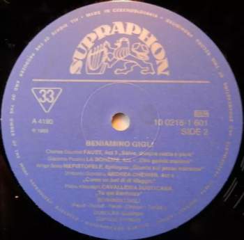 Beniamino Gigli: Recital