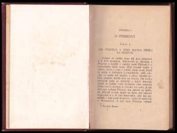 Charles Kingsley: Řecké báje