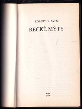 Robert Graves: Řecké mýty