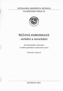 Řečová komunikace verbální a neverbální