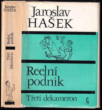 Reelní podnik : grotesky a mystifikace : třetí dekameron - Jaroslav Hašek, Jan Vrána (1977, Československý spisovatel) - ID: 797379