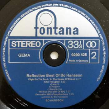 Bo Hansson: Reflection - Best Of Bo Hansson