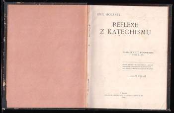 Emil Holárek: Reflexe z katechismu