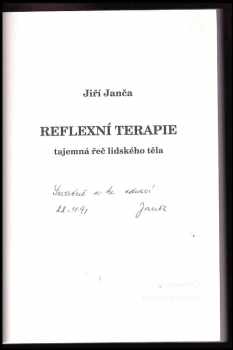 Jiří Janča: Reflexní terapie