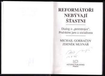 Zdenek Mlynar: Reformátoři nebývají šťastní