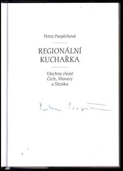 Petra Pospěchová: Regionální kuchařka