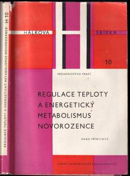 Regulace teploty a energetický metabolismus novorozence