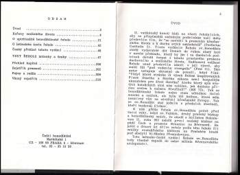 Benedikt: Řehole sv. Benedikta latinsky a česky