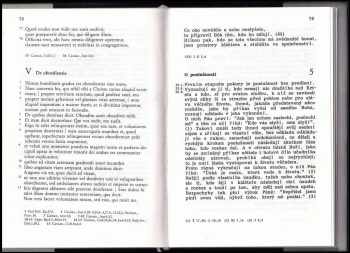 Benedikt: Řehole sv. Benedikta latinsky a česky