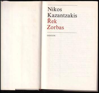 Nikos Kazantzakis: Řek Zorbas
