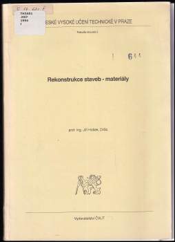 Rekonstrukce staveb - materiály