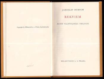 Jaroslav Durych: Rekviem