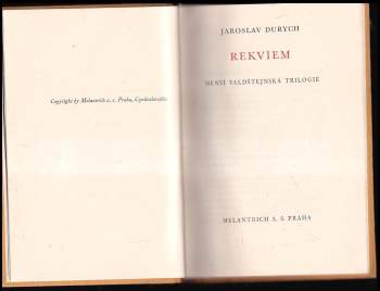 Jaroslav Durych: Rekviem