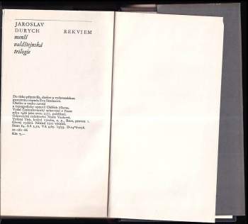 Jaroslav Durych: Rekviem