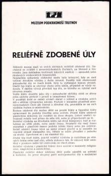 Libuše Šolcová: Reliéfně zdobené úly