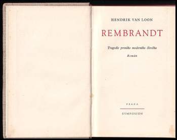 Hendrik Willem van Loon: Rembrandt