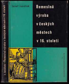 Řemeslná výroba v českých městech v 16. století