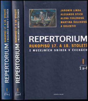 Repertorium rukopisů 17. a 18. století z muzejních sbírek v Čechách