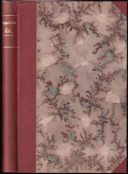 Republika československá na podkladě kulturně-zeměpisném