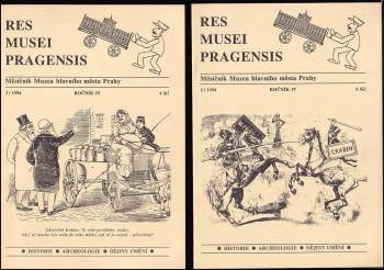 Res Musei Pragensis 1 - 12 / 1994 KOMPLETNÍ - ročník IV