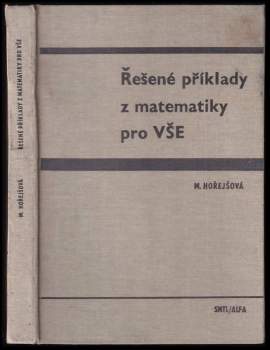 Řešené příklady z matematiky pro VŠE