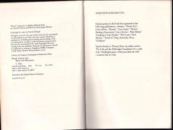 Patricia Hampl: Resort and Other Poems