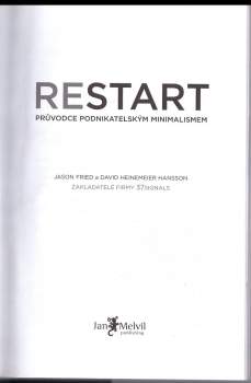 Jason Fried: Restart