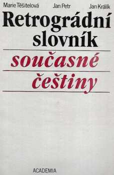 Retrográdní slovník současné češtiny