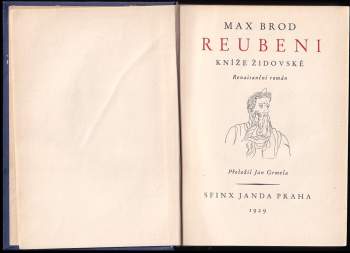 Max Brod: Reubeni, kníže židovské