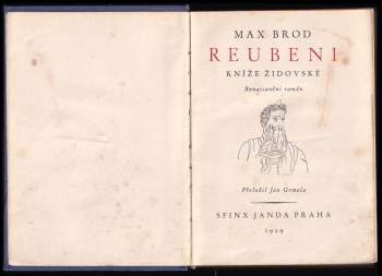 Max Brod: Reubeni, kníže židovské