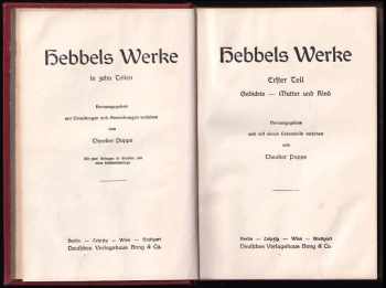 Franz Heinrich Reuters: Reuters Werke 1-2 + 3-7