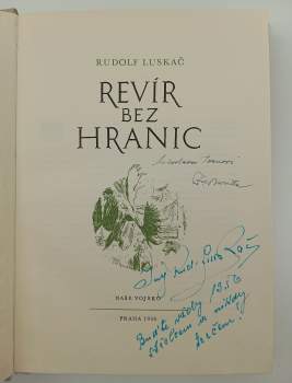 Rudolf Luskač: Revír bez hranic