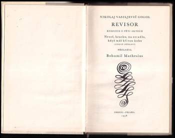 Nikolaj Vasil'jevič Gogol‘: Revisor