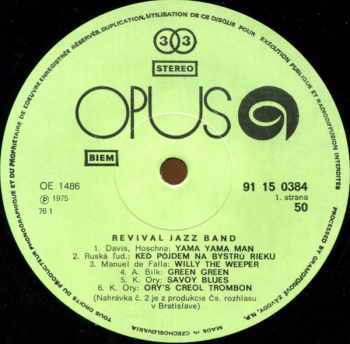 Revival Jazz Band: Revival Jazz Band