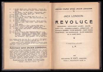 Jack London: Revoluce