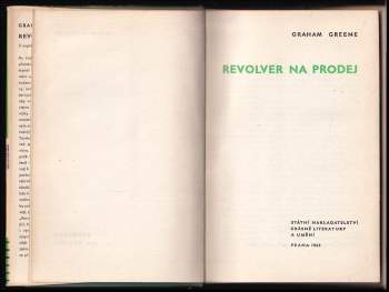 Graham Greene: Revolver na prodej