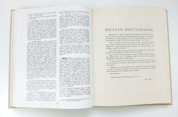 Pablo Picasso: Revue Cahiers d'Art 12. Année N° 1-10. ROČNÍK 12. 1937