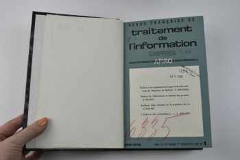 Association française d'informatique et de recherche opérationnelle: Revue française de traitement de l'information, Chiffres. Roky 1963-1965