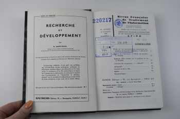 Association française d'informatique et de recherche opérationnelle: Revue française de traitement de l'information, Chiffres. Roky 1963-1965