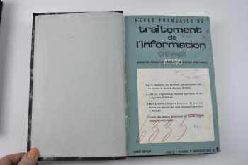 Association française d'informatique et de recherche opérationnelle: Revue française de traitement de l'information, Chiffres. Roky 1963-1965