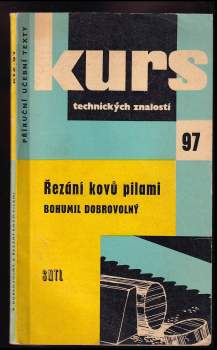 Řezání kovů pilami