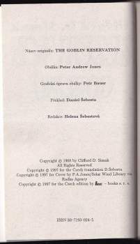 Clifford D Simak: Rezervace goblinů