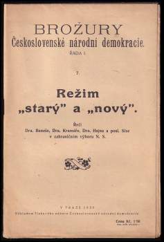 Režim starý a nový