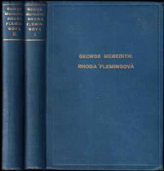 Rhoda Flemingová - George Meredith (1927, Družstevní práce) - ID: 514374
