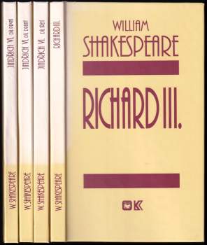 4x Shakespeare v dárkovém boxu : Richard III. + Jindřich VI., 1. - 3. díl