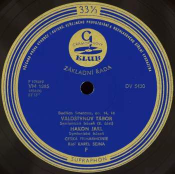 The Czech Philharmonic Orchestra: Richard III. / Valdštýnův Tábor / Hakon Jarl (Symfonické Básně Op. 11, 14, A 16)