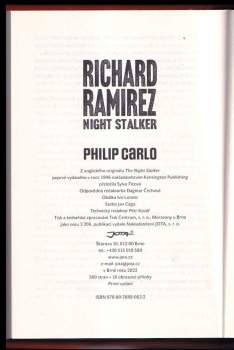 Philip Carlo: Richard Ramirez
